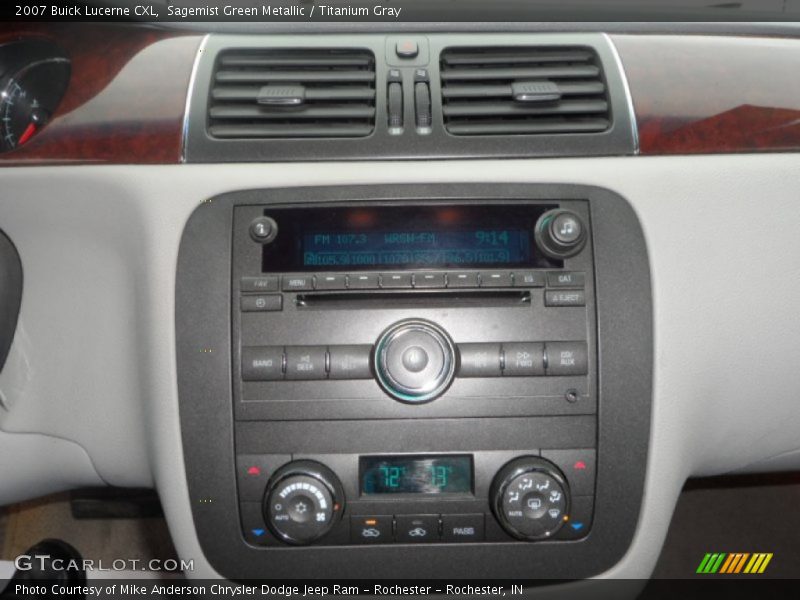 Sagemist Green Metallic / Titanium Gray 2007 Buick Lucerne CXL
