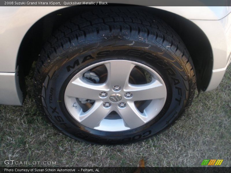Quicksilver Metallic / Black 2008 Suzuki Grand Vitara XSport