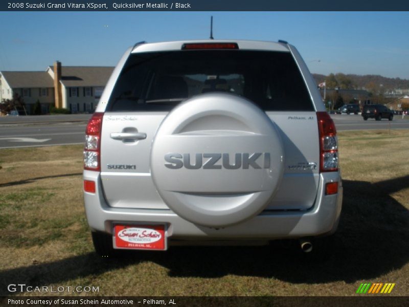 Quicksilver Metallic / Black 2008 Suzuki Grand Vitara XSport