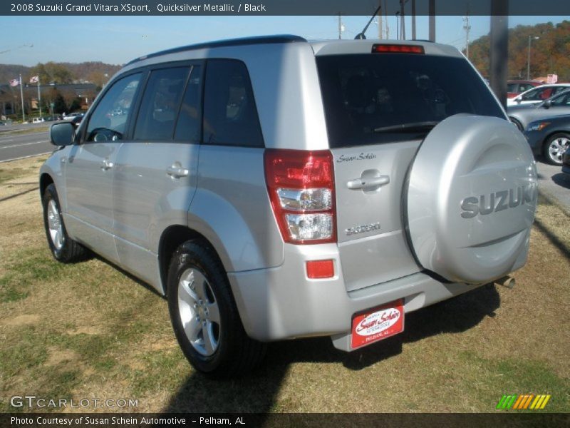 Quicksilver Metallic / Black 2008 Suzuki Grand Vitara XSport