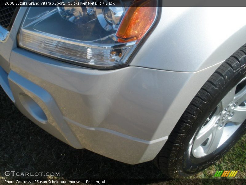 Quicksilver Metallic / Black 2008 Suzuki Grand Vitara XSport