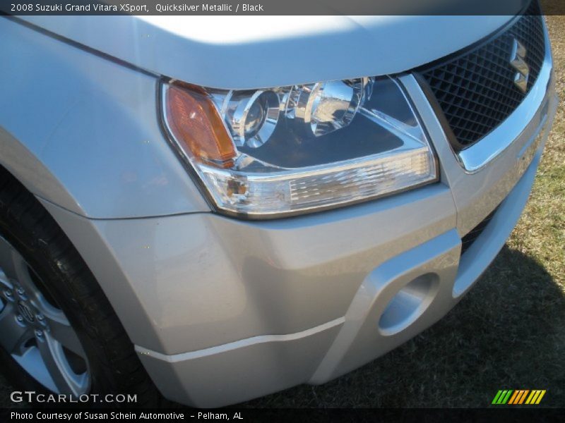 Quicksilver Metallic / Black 2008 Suzuki Grand Vitara XSport