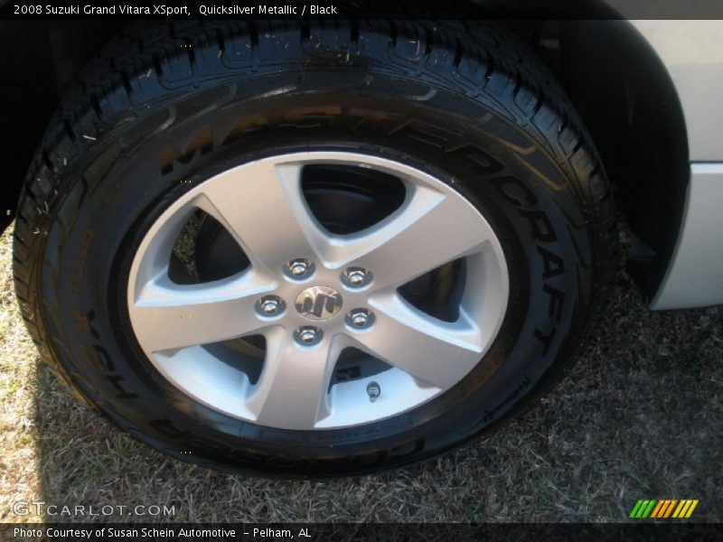 Quicksilver Metallic / Black 2008 Suzuki Grand Vitara XSport