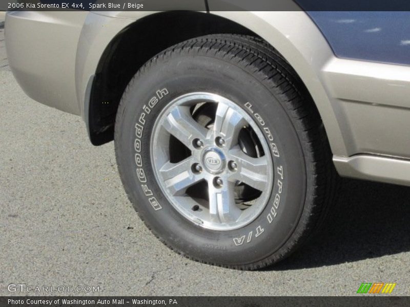 Spark Blue / Beige 2006 Kia Sorento EX 4x4