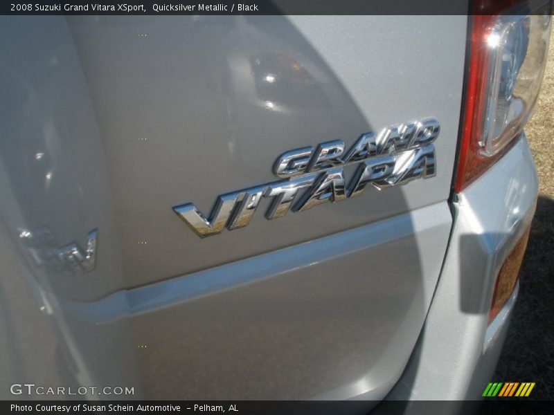 Quicksilver Metallic / Black 2008 Suzuki Grand Vitara XSport