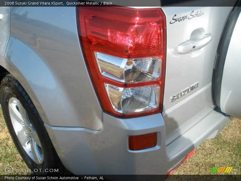 Quicksilver Metallic / Black 2008 Suzuki Grand Vitara XSport