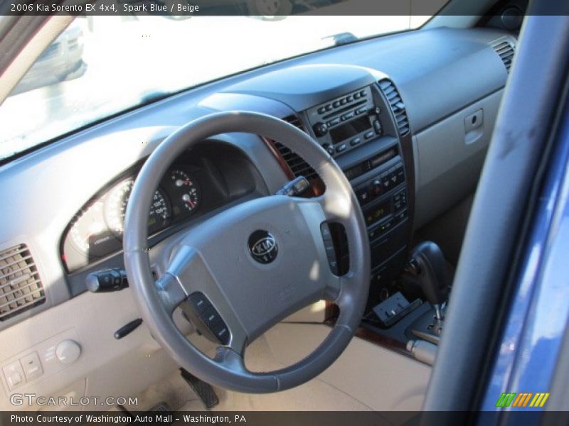 Spark Blue / Beige 2006 Kia Sorento EX 4x4