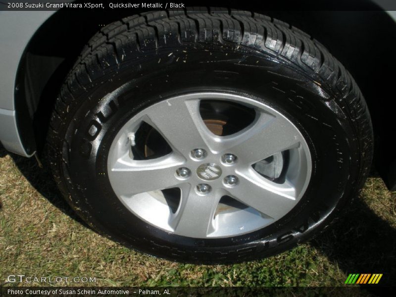 Quicksilver Metallic / Black 2008 Suzuki Grand Vitara XSport