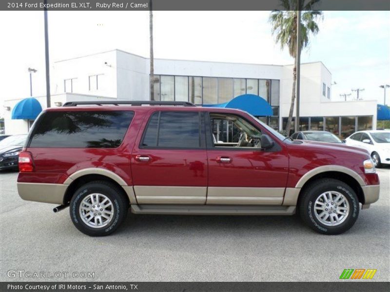 Ruby Red / Camel 2014 Ford Expedition EL XLT