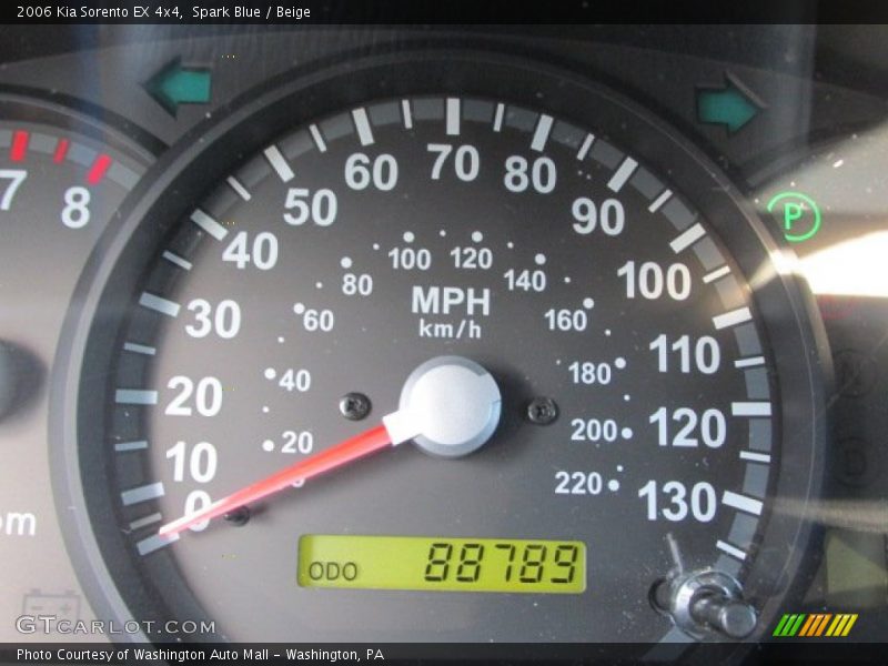 Spark Blue / Beige 2006 Kia Sorento EX 4x4