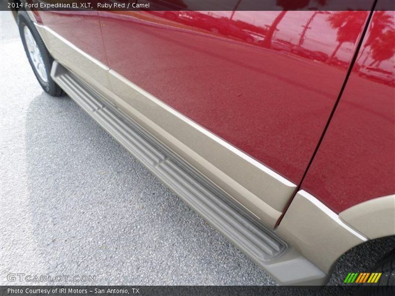 Ruby Red / Camel 2014 Ford Expedition EL XLT