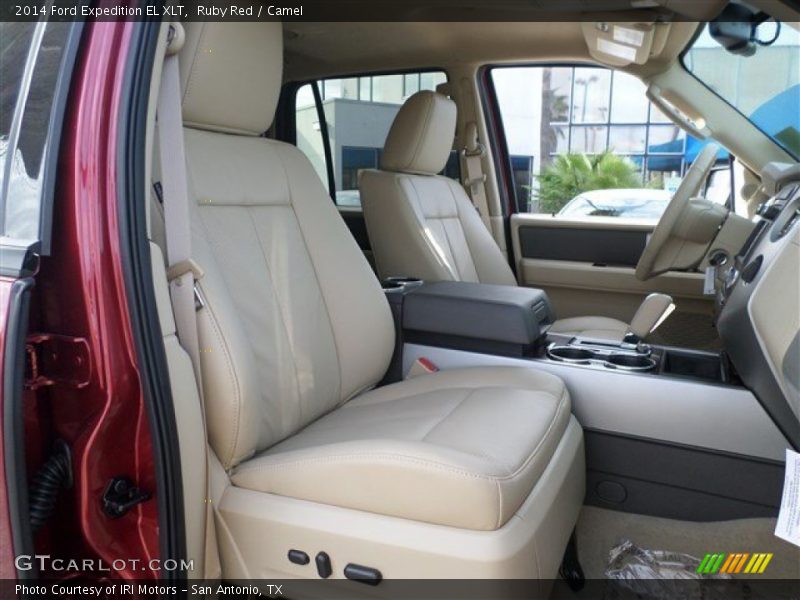 Ruby Red / Camel 2014 Ford Expedition EL XLT