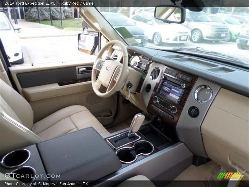 Ruby Red / Camel 2014 Ford Expedition EL XLT