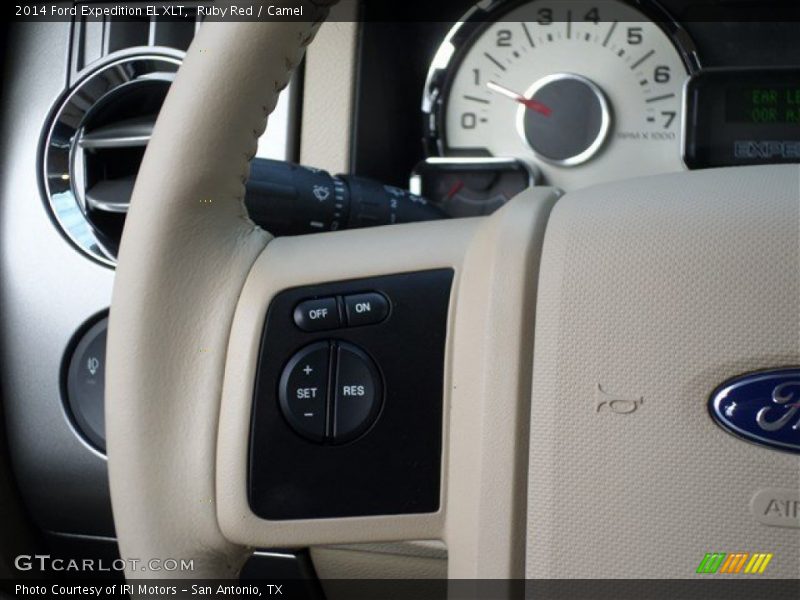 Ruby Red / Camel 2014 Ford Expedition EL XLT