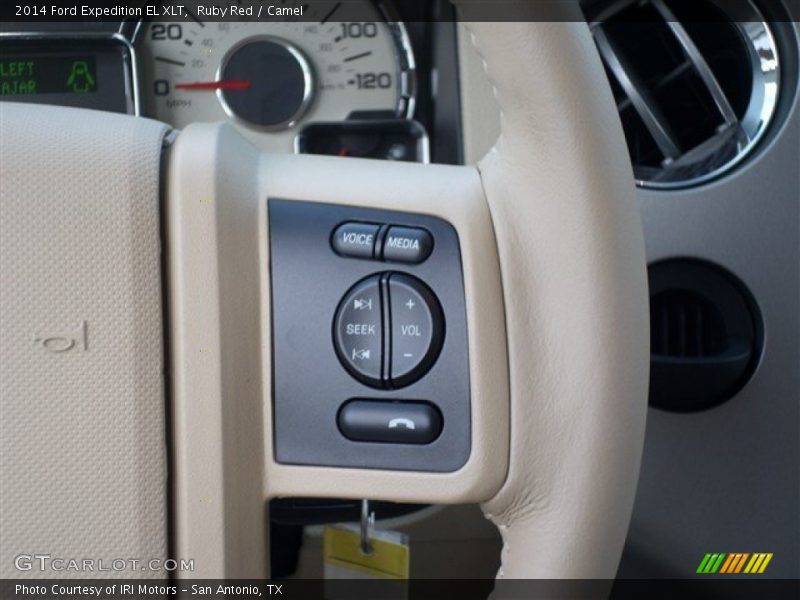 Ruby Red / Camel 2014 Ford Expedition EL XLT
