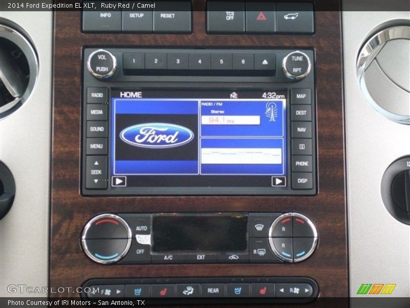 Ruby Red / Camel 2014 Ford Expedition EL XLT