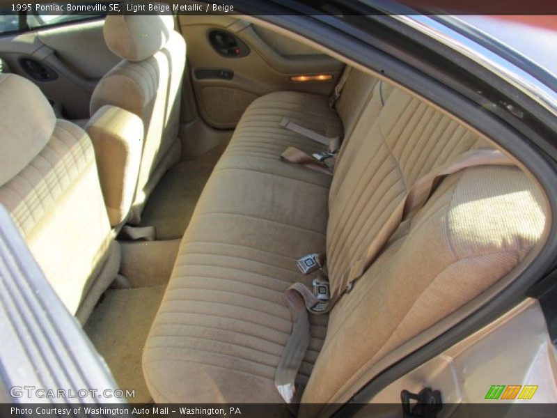 Rear Seat of 1995 Bonneville SE