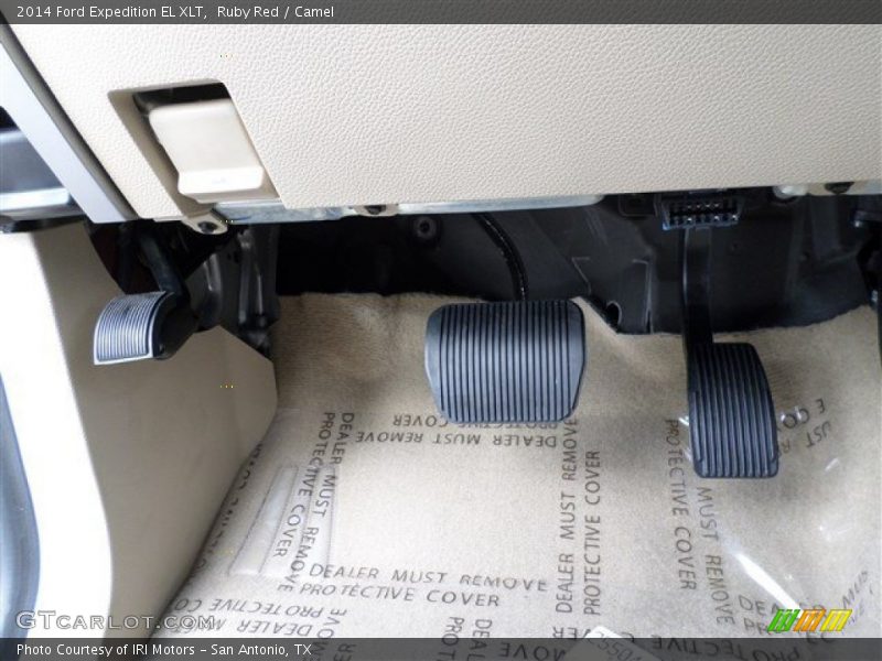 Ruby Red / Camel 2014 Ford Expedition EL XLT