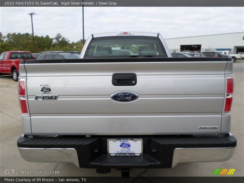 Ingot Silver Metallic / Steel Gray 2013 Ford F150 XL SuperCab