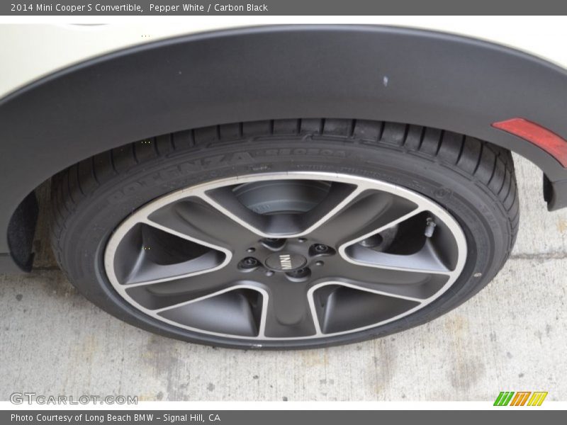 Pepper White / Carbon Black 2014 Mini Cooper S Convertible