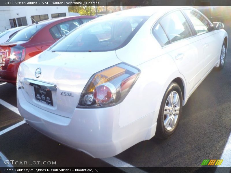 Winter Frost White / Charcoal 2012 Nissan Altima 2.5 SL
