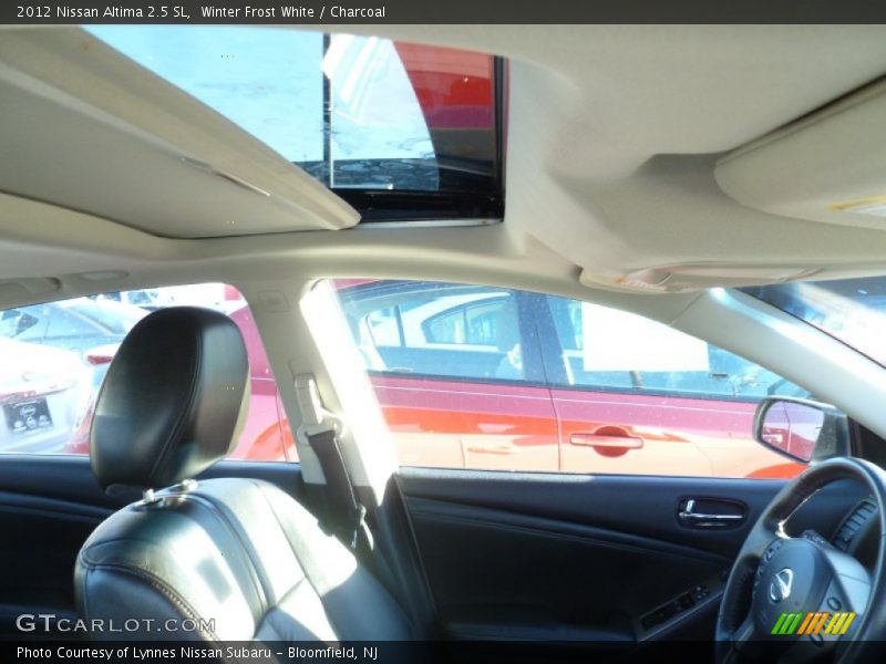 Winter Frost White / Charcoal 2012 Nissan Altima 2.5 SL