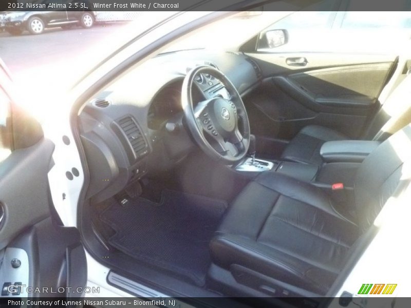 Winter Frost White / Charcoal 2012 Nissan Altima 2.5 SL