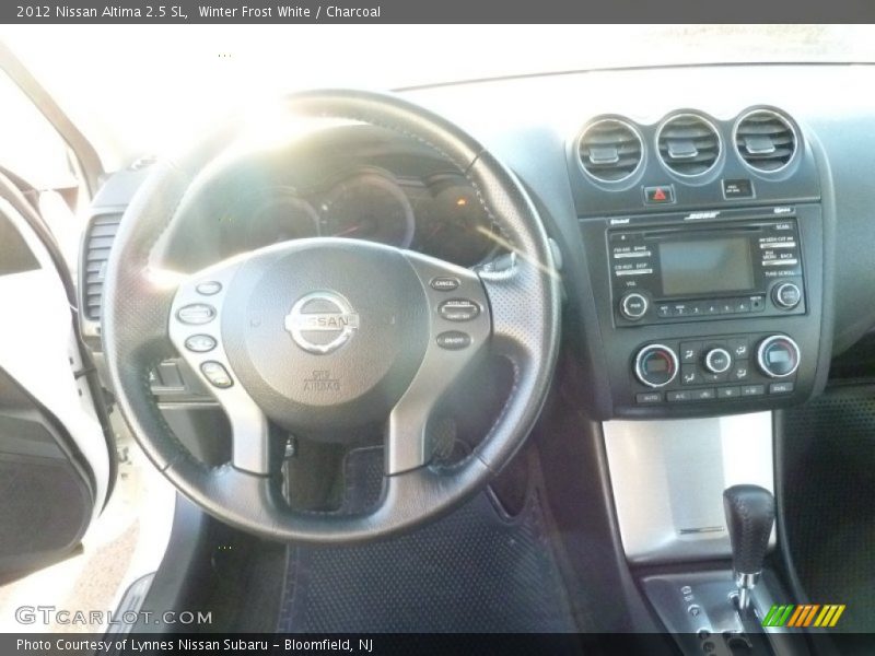 Winter Frost White / Charcoal 2012 Nissan Altima 2.5 SL