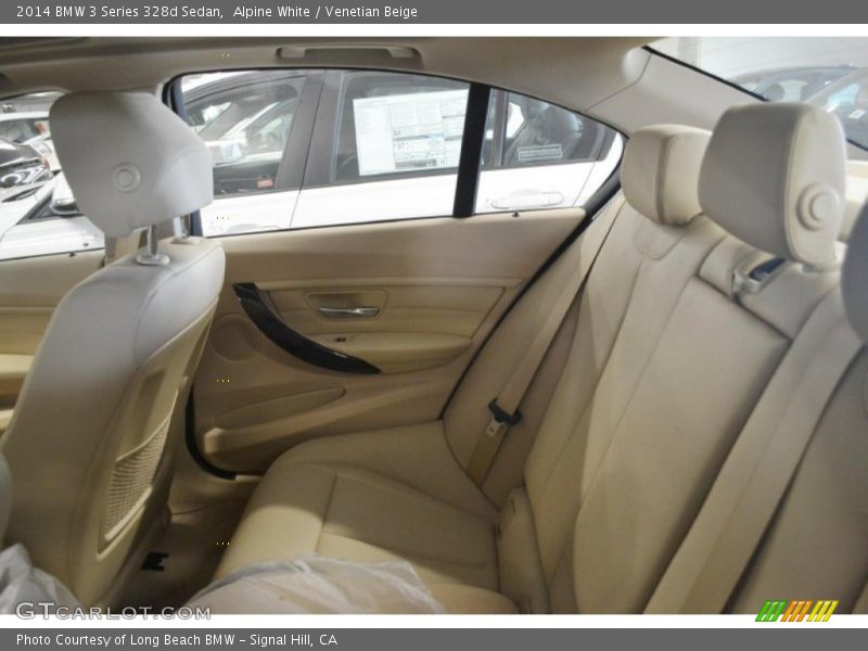 Alpine White / Venetian Beige 2014 BMW 3 Series 328d Sedan