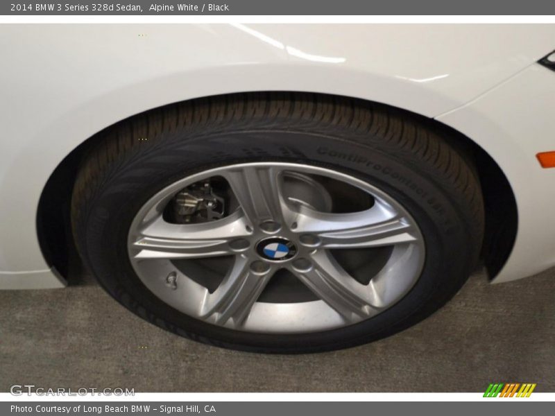 Alpine White / Black 2014 BMW 3 Series 328d Sedan