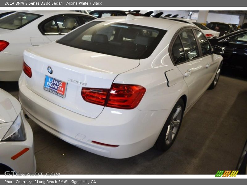 Alpine White / Black 2014 BMW 3 Series 328d Sedan