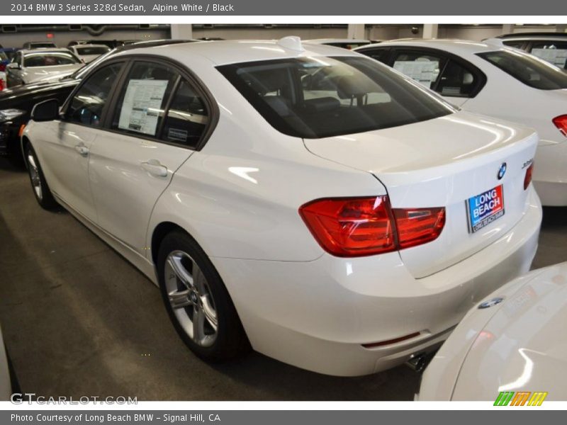 Alpine White / Black 2014 BMW 3 Series 328d Sedan