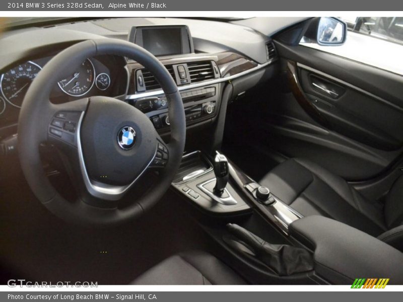 Alpine White / Black 2014 BMW 3 Series 328d Sedan