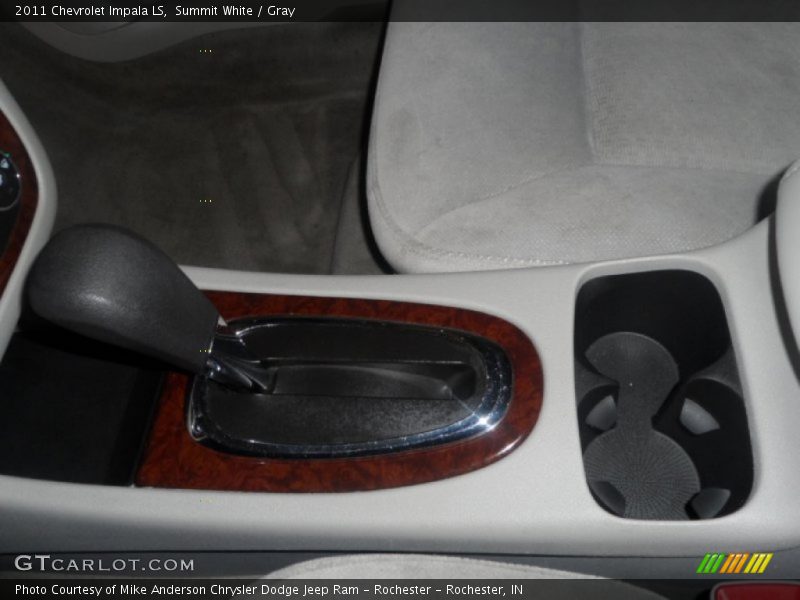 Summit White / Gray 2011 Chevrolet Impala LS