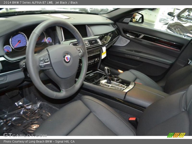 Black Interior - 2014 7 Series ALPINA B7 LWB 