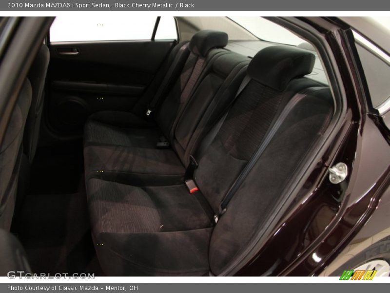 Black Cherry Metallic / Black 2010 Mazda MAZDA6 i Sport Sedan