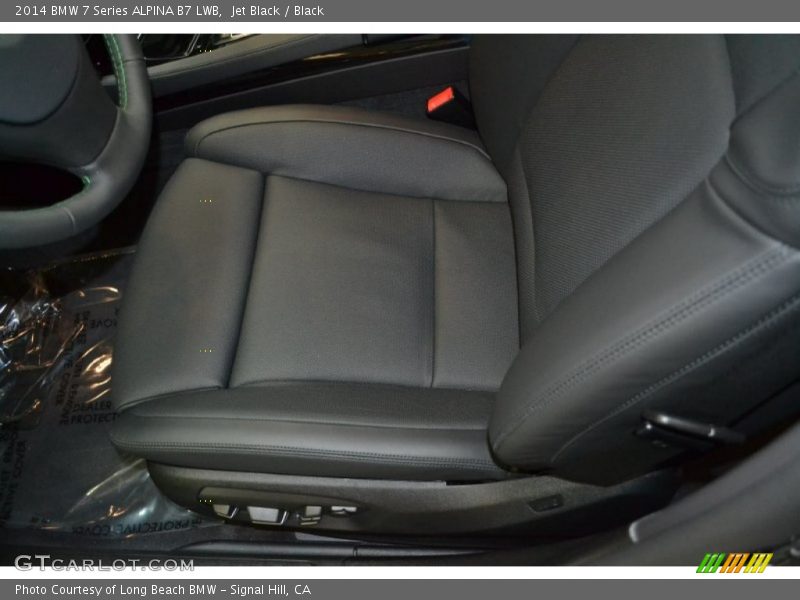 Front Seat of 2014 7 Series ALPINA B7 LWB