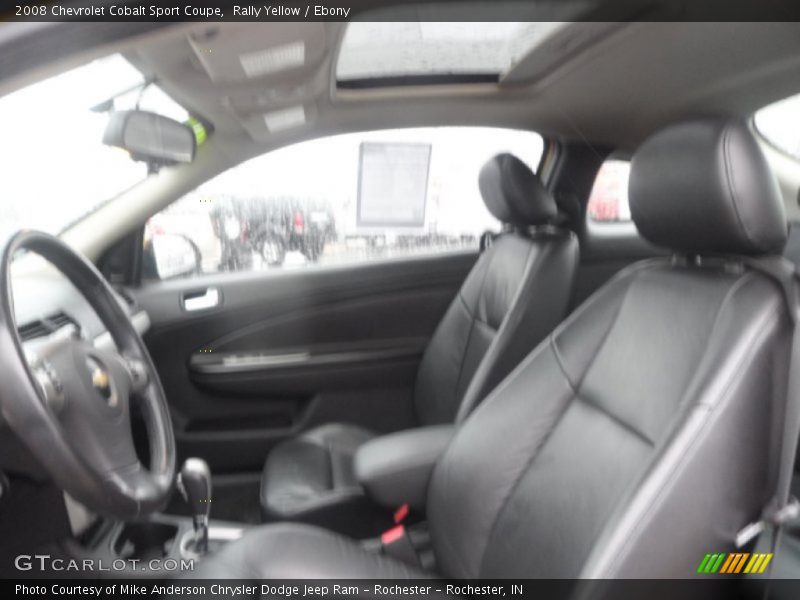 Rally Yellow / Ebony 2008 Chevrolet Cobalt Sport Coupe
