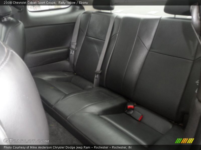 Rally Yellow / Ebony 2008 Chevrolet Cobalt Sport Coupe