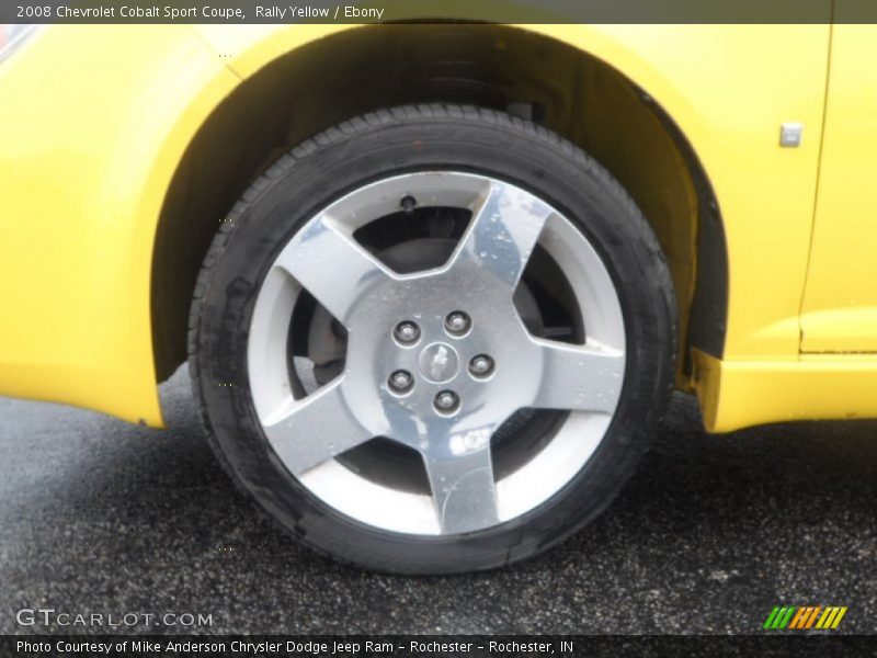 Rally Yellow / Ebony 2008 Chevrolet Cobalt Sport Coupe