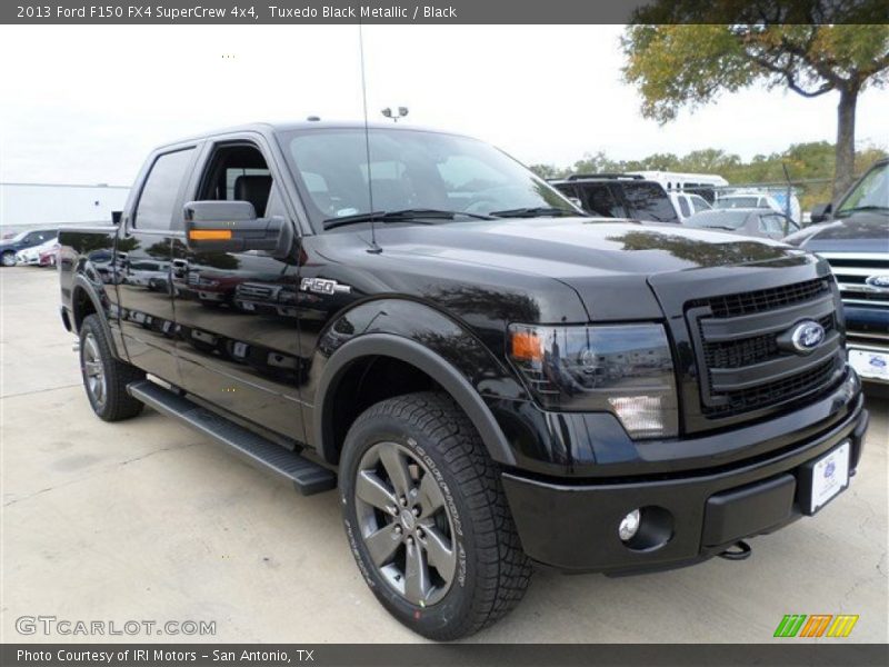 Tuxedo Black Metallic / Black 2013 Ford F150 FX4 SuperCrew 4x4