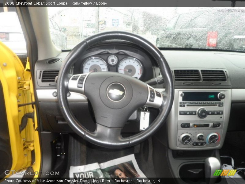 Rally Yellow / Ebony 2008 Chevrolet Cobalt Sport Coupe