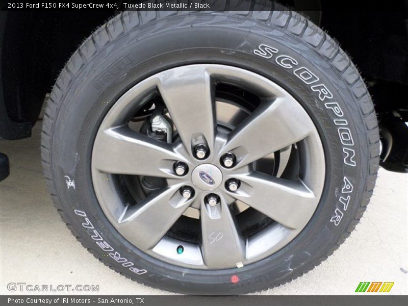 Tuxedo Black Metallic / Black 2013 Ford F150 FX4 SuperCrew 4x4