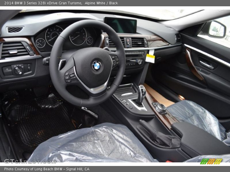 Black Interior - 2014 3 Series 328i xDrive Gran Turismo 