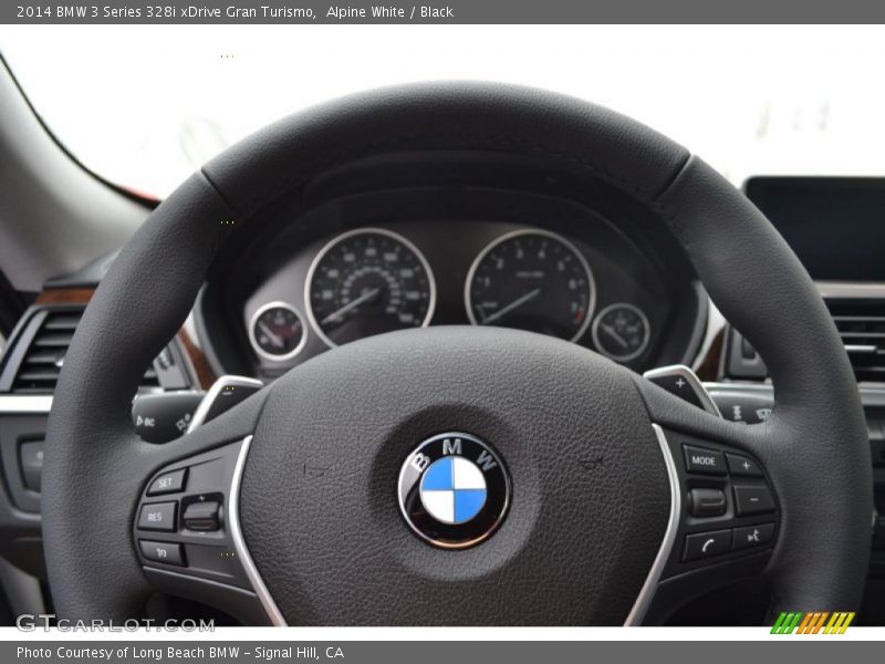 Alpine White / Black 2014 BMW 3 Series 328i xDrive Gran Turismo