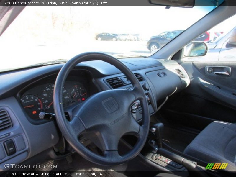 Satin Silver Metallic / Quartz 2000 Honda Accord LX Sedan