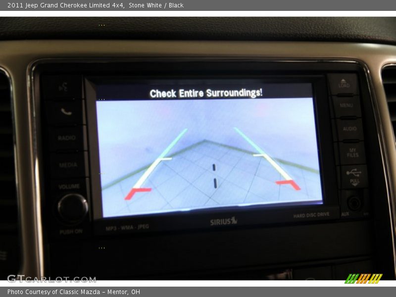 Stone White / Black 2011 Jeep Grand Cherokee Limited 4x4