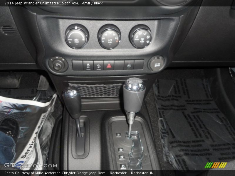 Anvil / Black 2014 Jeep Wrangler Unlimited Rubicon 4x4