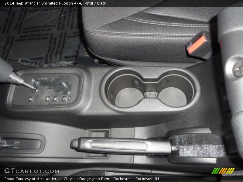 Anvil / Black 2014 Jeep Wrangler Unlimited Rubicon 4x4