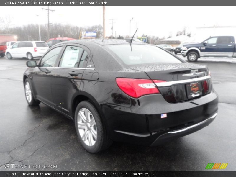 Black Clear Coat / Black 2014 Chrysler 200 Touring Sedan